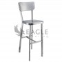 Stainless bar chair