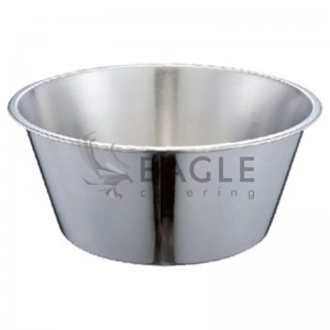 Mixing bowl flat bottom